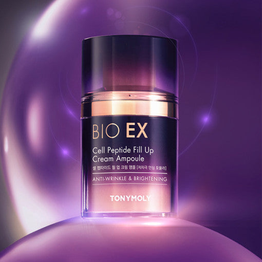 Natural Skincare, High quality Skincare from Korea,TONYMOLY BIO EX Cell Peptide Fill Up Cream Ampoule 50ml + 30ml(Refill)