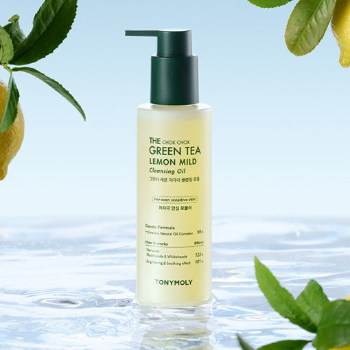 Natural skincare, high quality skincare from korea,${tagsTONYMOLY Green Tea Lemon Mild Cleansing Oil 200ml