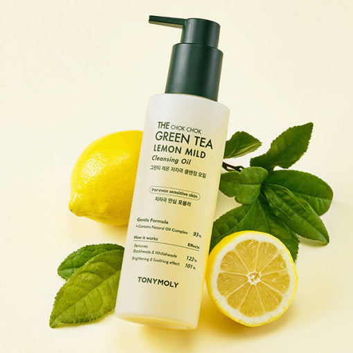 Natural skincare, high quality skincare from korea,${tagsTONYMOLY Green Tea Lemon Mild Cleansing Oil 200ml