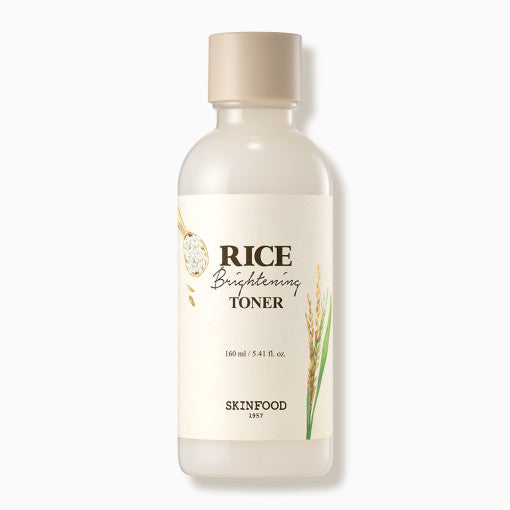 Natural skincare, high quality skin care from korea, SKINFOOD Rice Brightening Toner 160mlToner